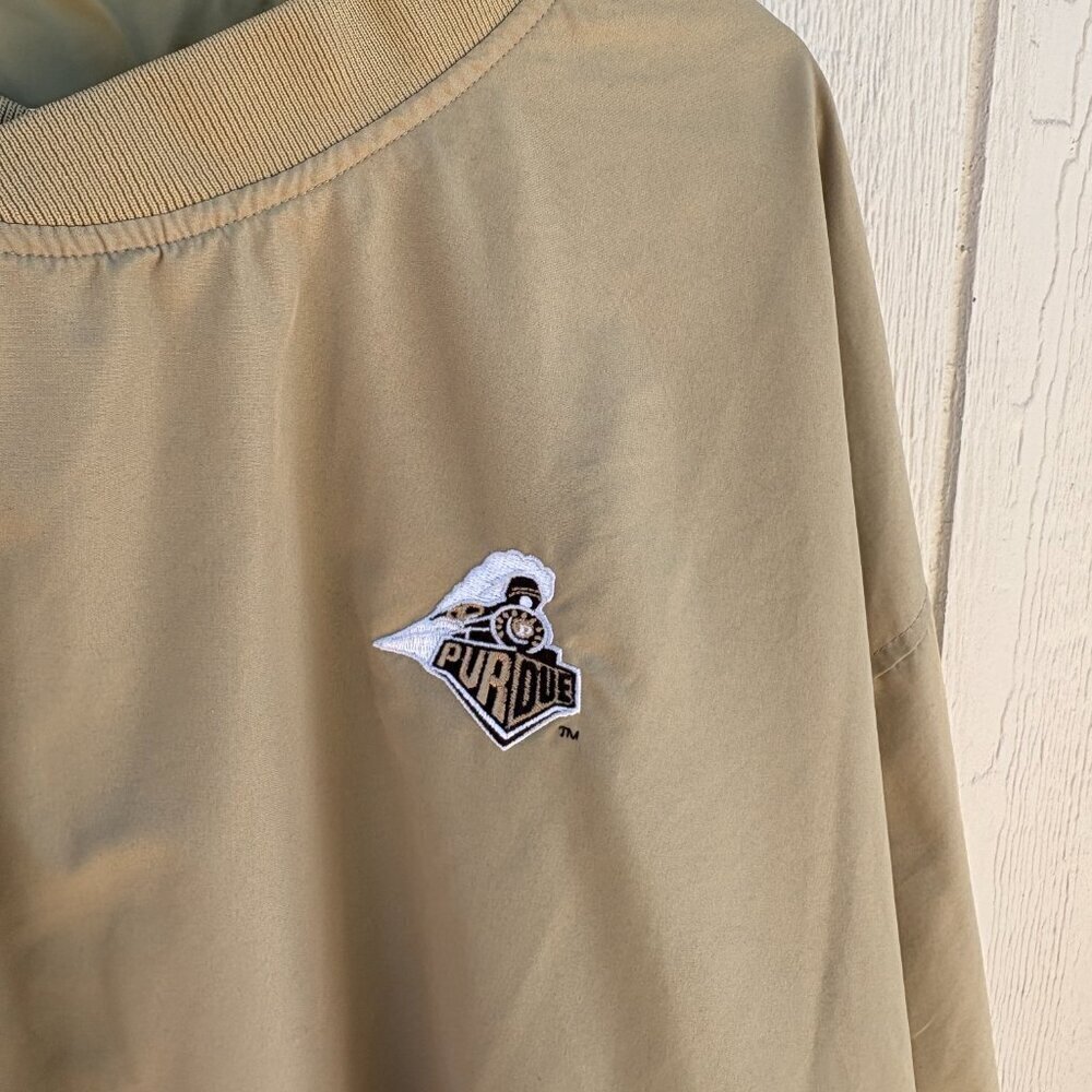 Vintage Purdue Boilermakers Windbreaker Jacket Mens XL Tall College Retro Sports - Picture 2 of 9